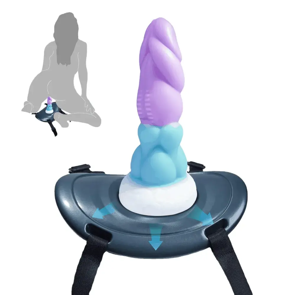 Modular Sex Saddle with Suction Dildo Mount – Hands-Free Stimulation Platform