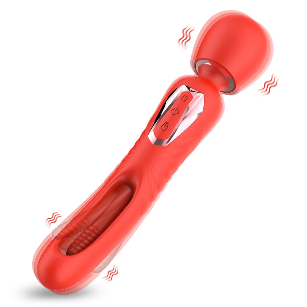 Hollow AV Stick Slaps And Teases Women With Masturbation Device And Vibrator