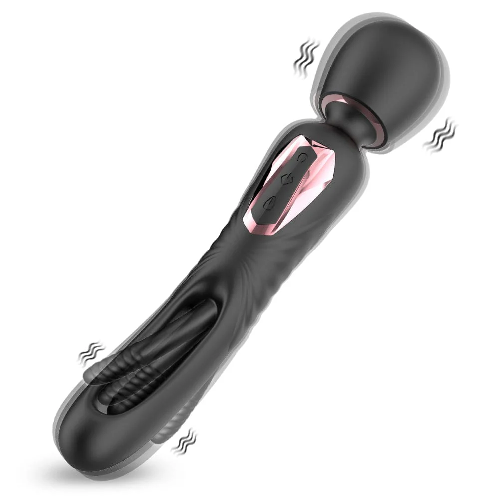 Hollow AV Stick Slaps And Teases Women With Masturbation Device And Vibrator