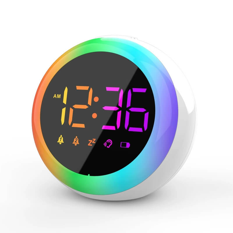 LIORQUE Voice-Controlled LED Digital Electronic Clock - LIORQUE