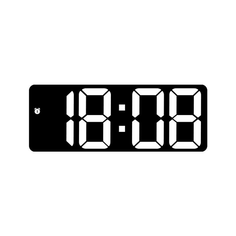 Minimalist Large Screen Clock Alarm - LIORQUE