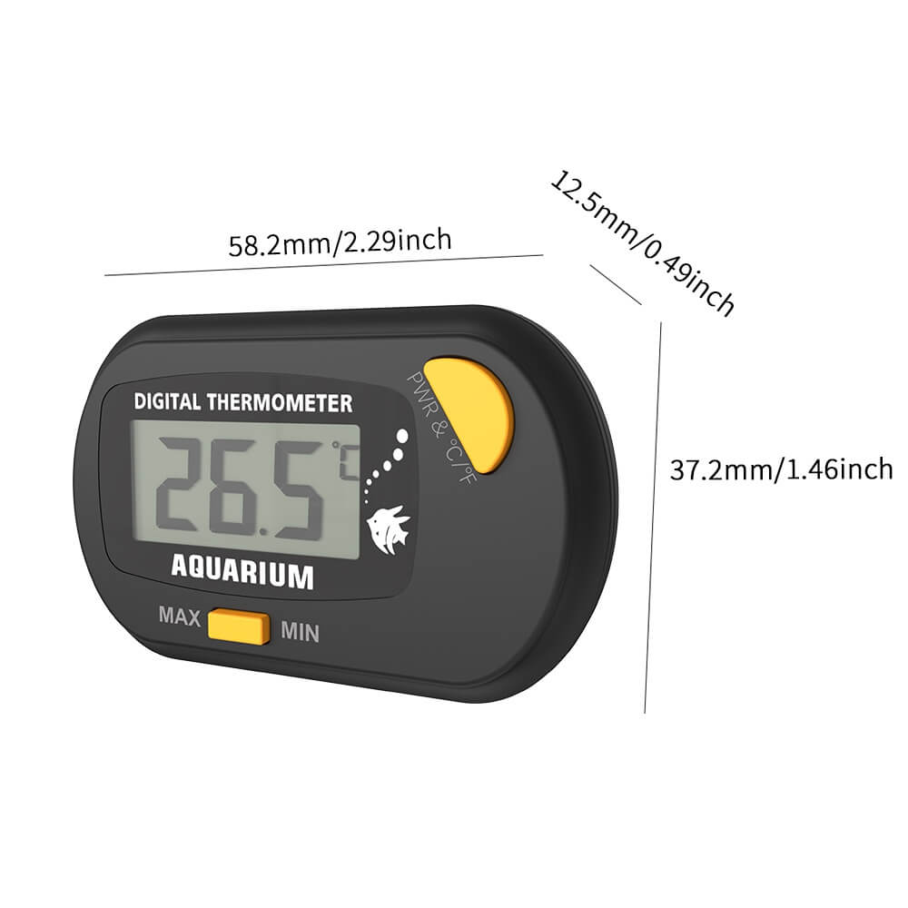 LIORQUE Digital Aquarium Thermometer — Precision Fish Tank Thermometer - LIORQUE