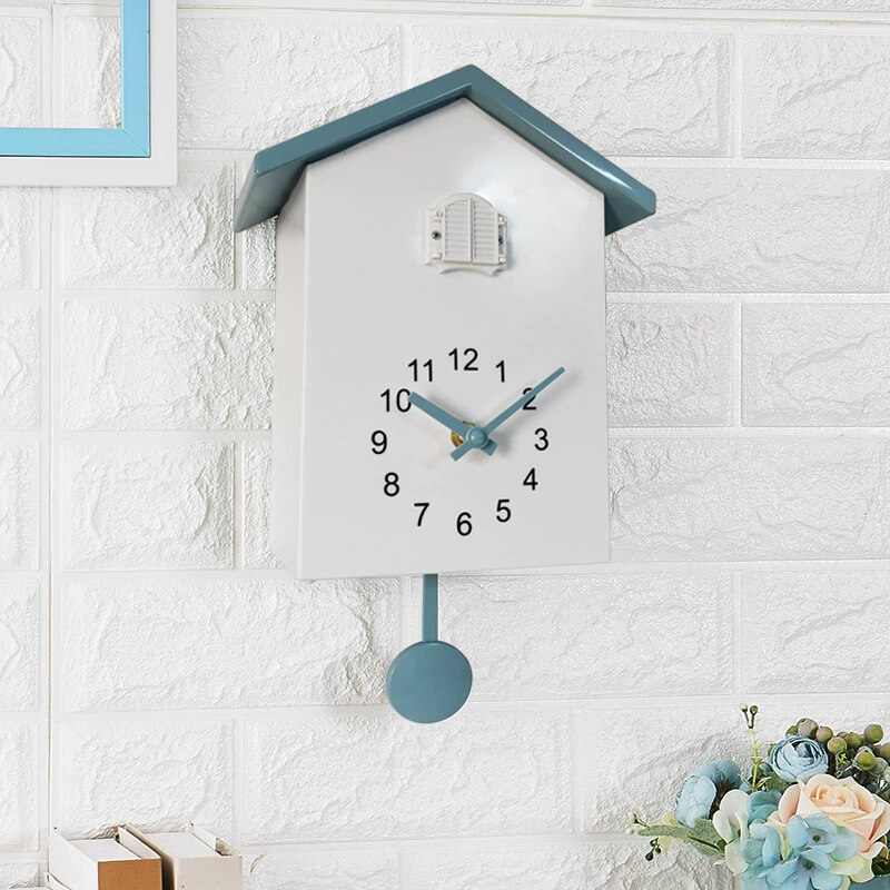 LIORQUE Cuckoo Wall Clock with Popping Bird and Chime - LIORQUE