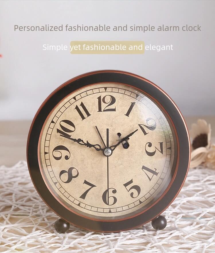 LIORQUE European-Style Fashionable Vintage Personalized Clock - LIORQUE