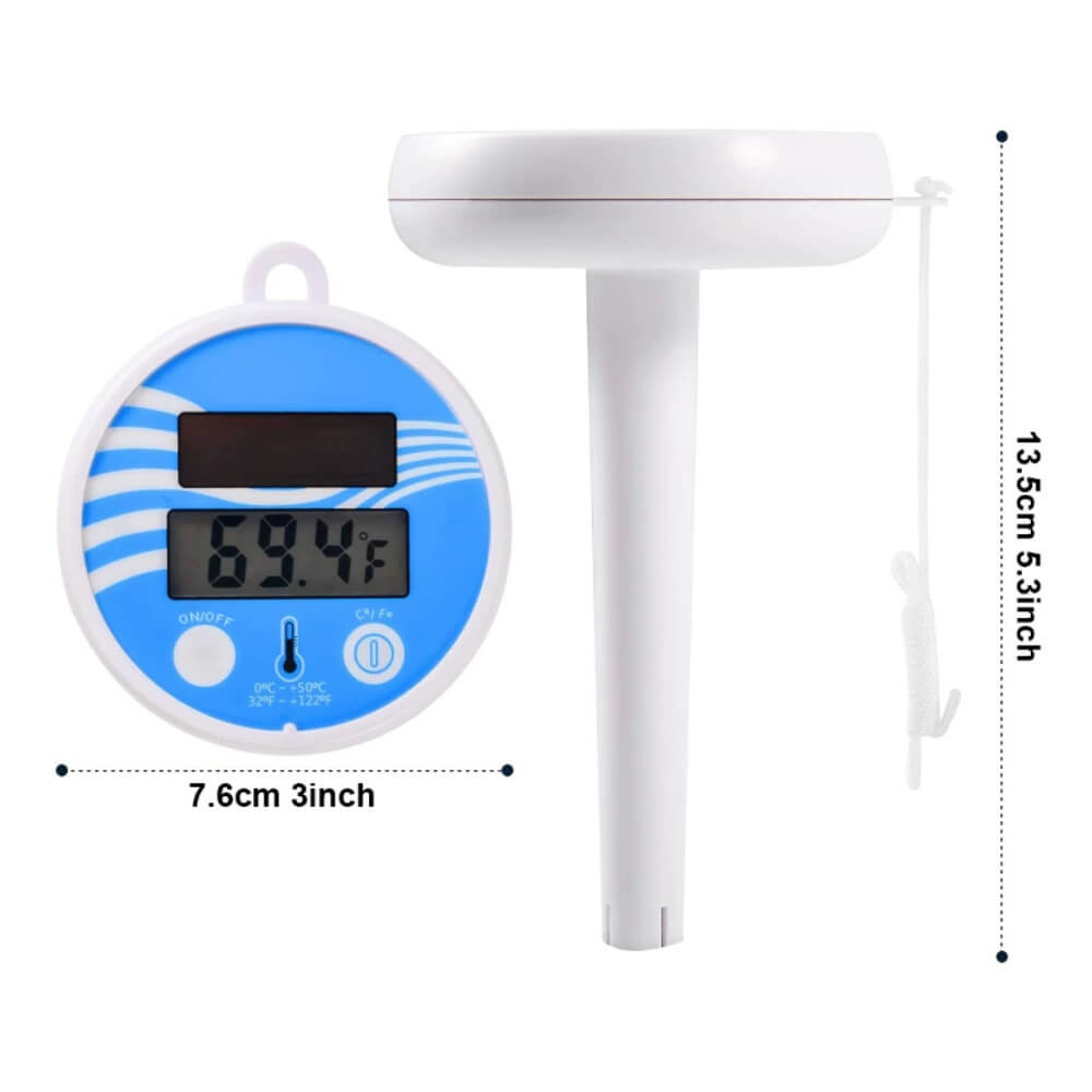 LIORQUE Pool Thermometer — Floating Digital Water Gauge - LIORQUE