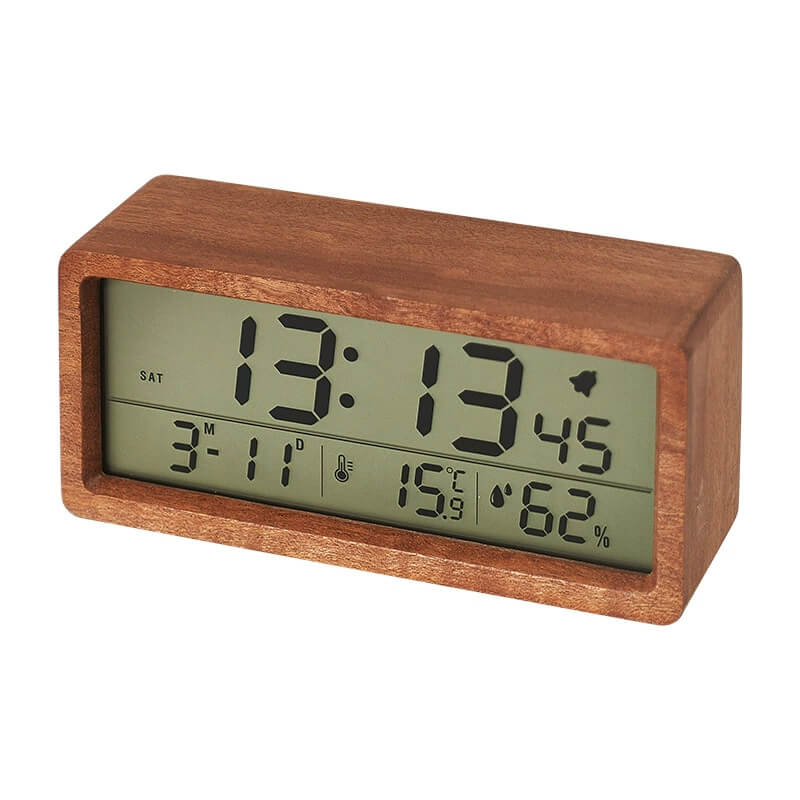 LIORQUE Solid Wood Crafted Clock - LIORQUE