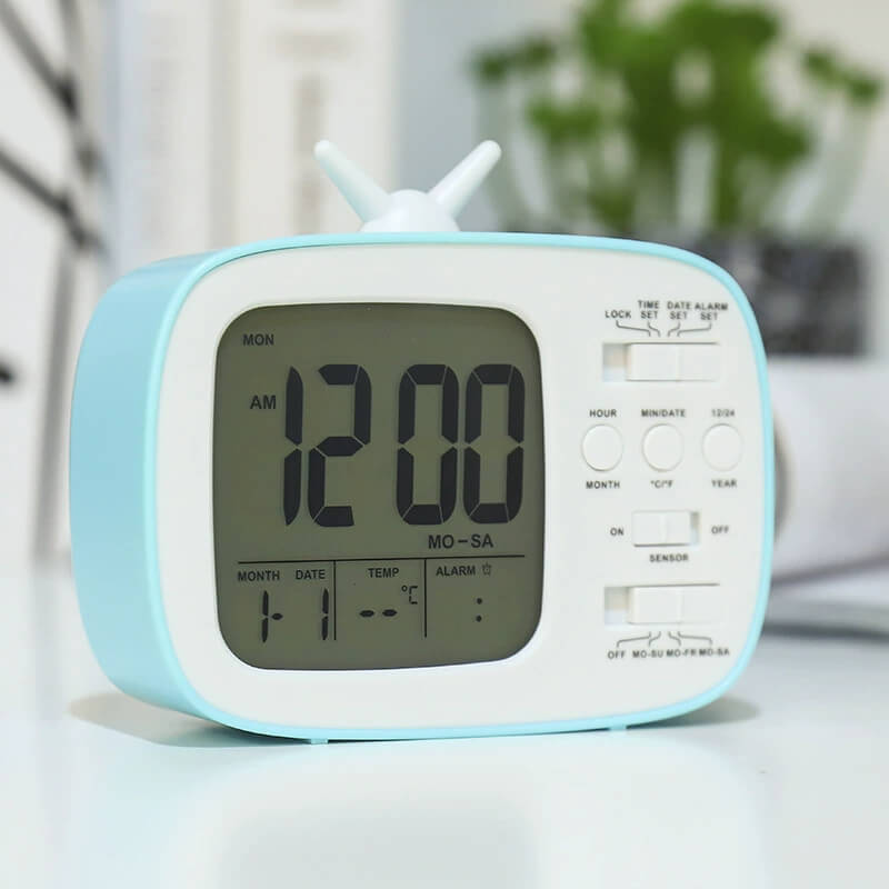 LIORQUE LCD Digital Alarm Clock - LIORQUE