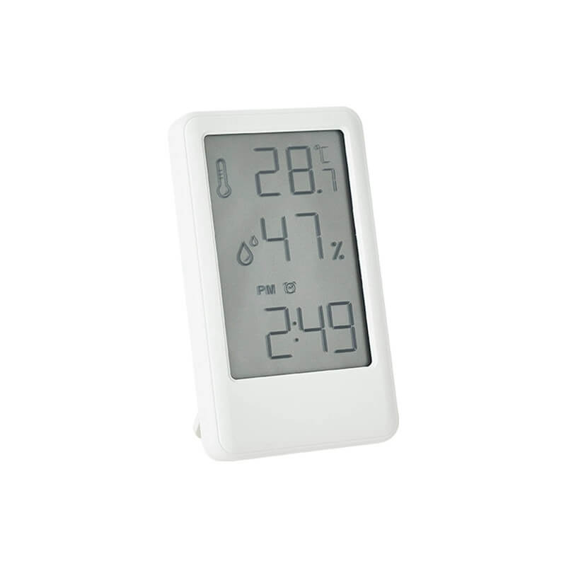 LIORQUE LCD Large Display Alarm Clock with Temperature and Humidity Display - LIORQUE