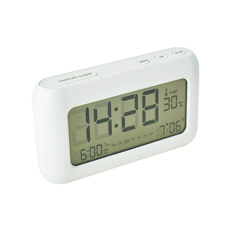 IORQUE Large Display Digital Alarm Clock – Multifunctional LCD Clock - LIORQUE