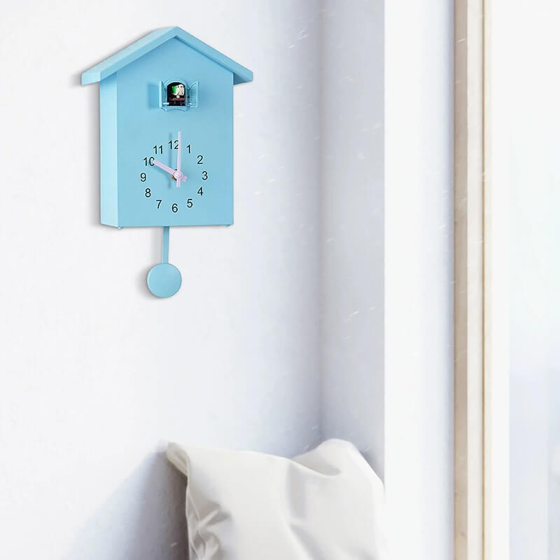 LIORQUE Cuckoo Wall Clock with Popping Bird and Chime - LIORQUE