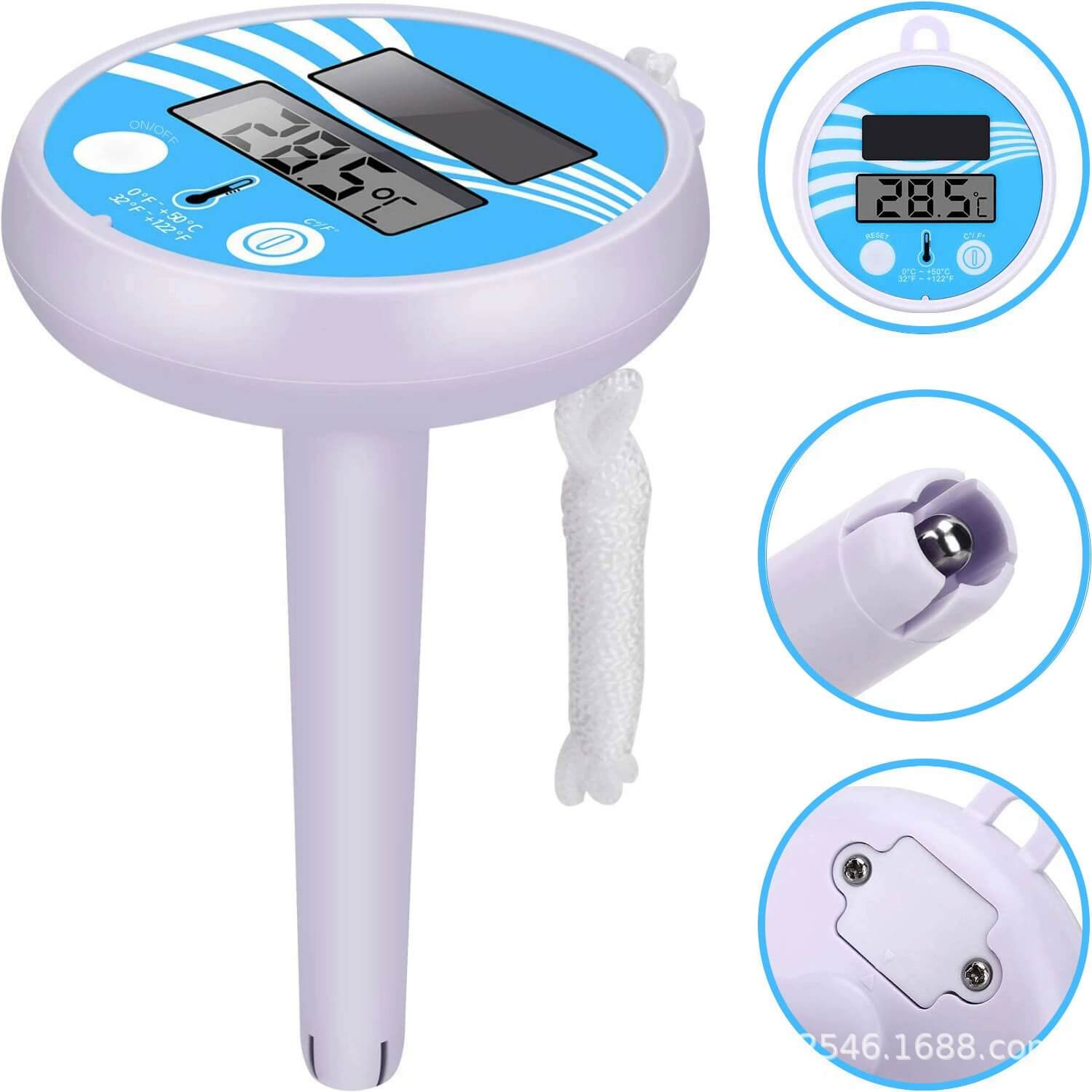 LIORQUE Pool Thermometer — Floating Digital Water Gauge - LIORQUE