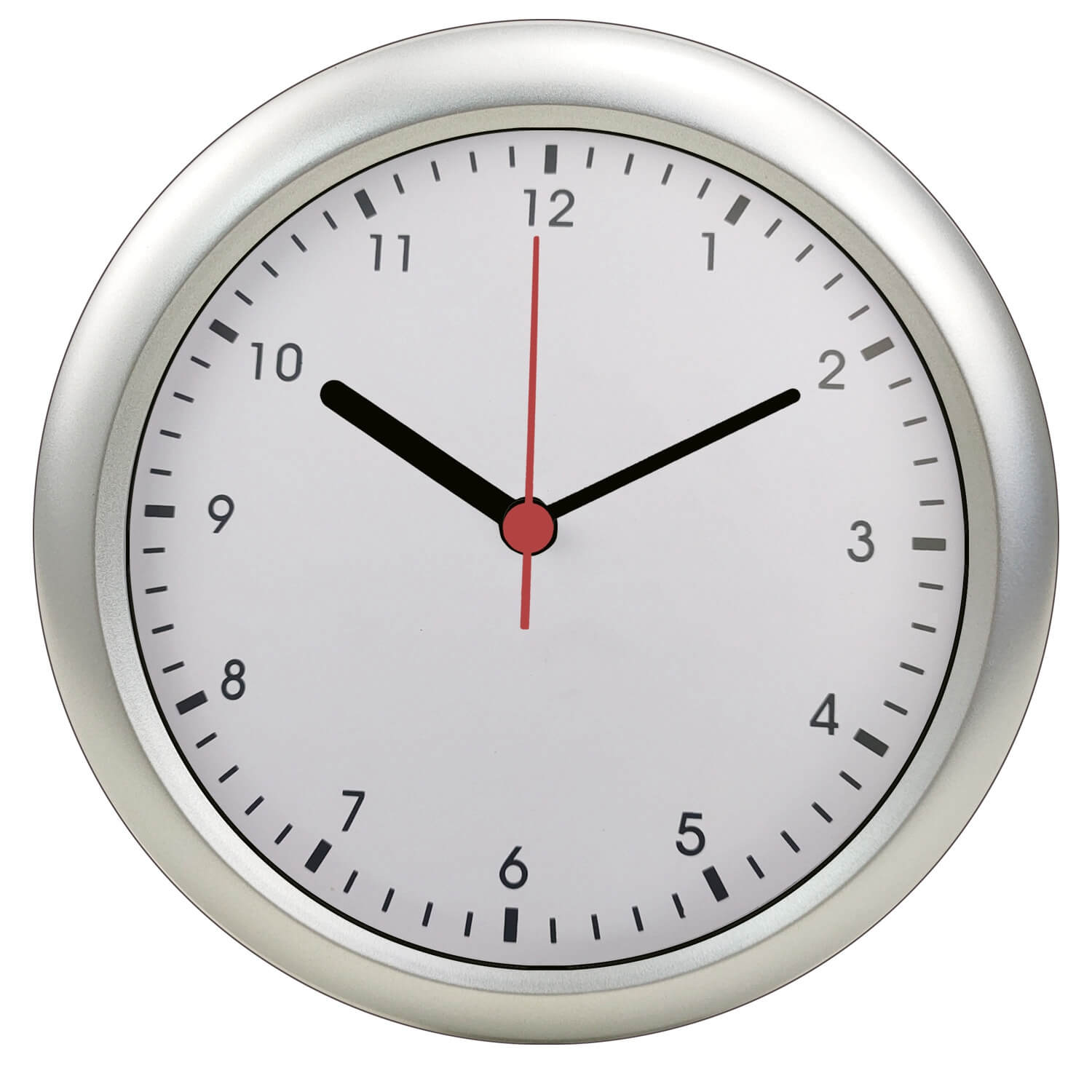 LIORQUE No-Drill Self-Adhesive Waterproof & Dustproof Wall Clock - LIORQUE