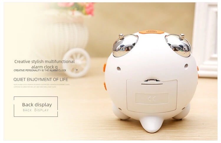 LIORQUE 3D LED Silent Night-Light Digital Alarm Clock - LIORQUE