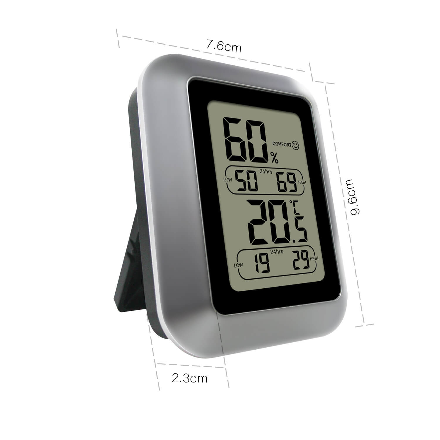 LIORQUE Storage Room Thermo-Hygrometer — Temperature & Humidity Monitor - LIORQUE