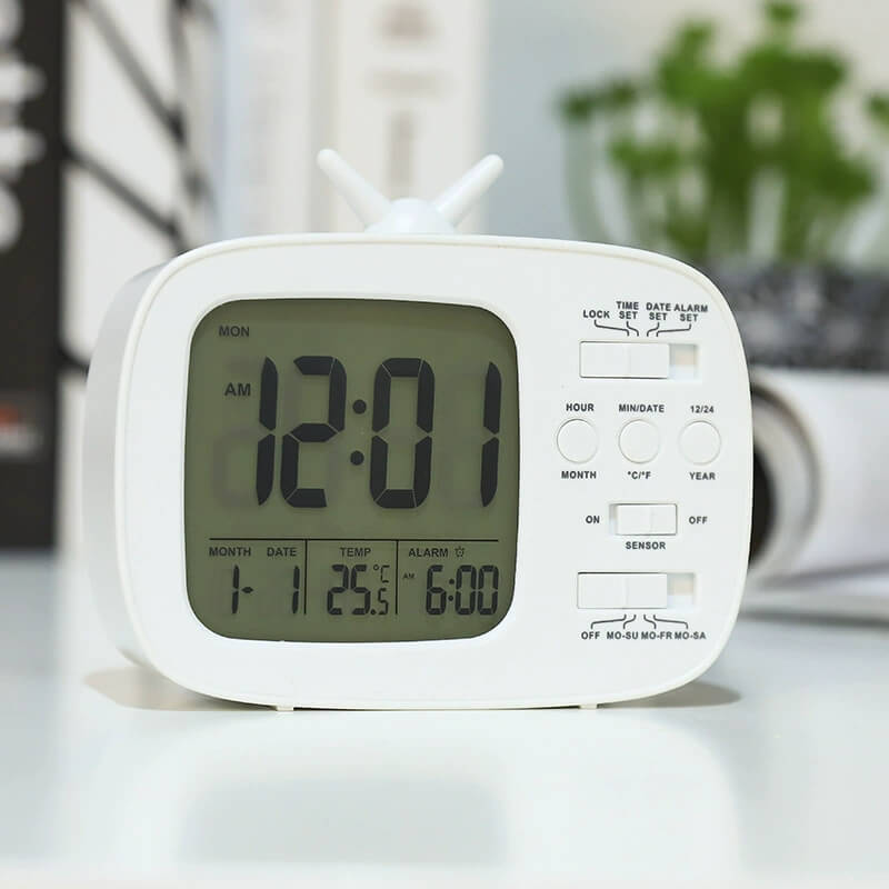 LIORQUE LCD Digital Alarm Clock - LIORQUE