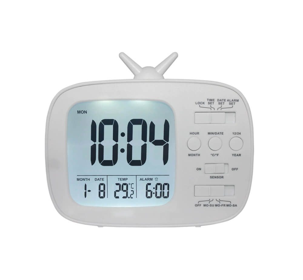 LIORQUE LCD Digital Alarm Clock - LIORQUE