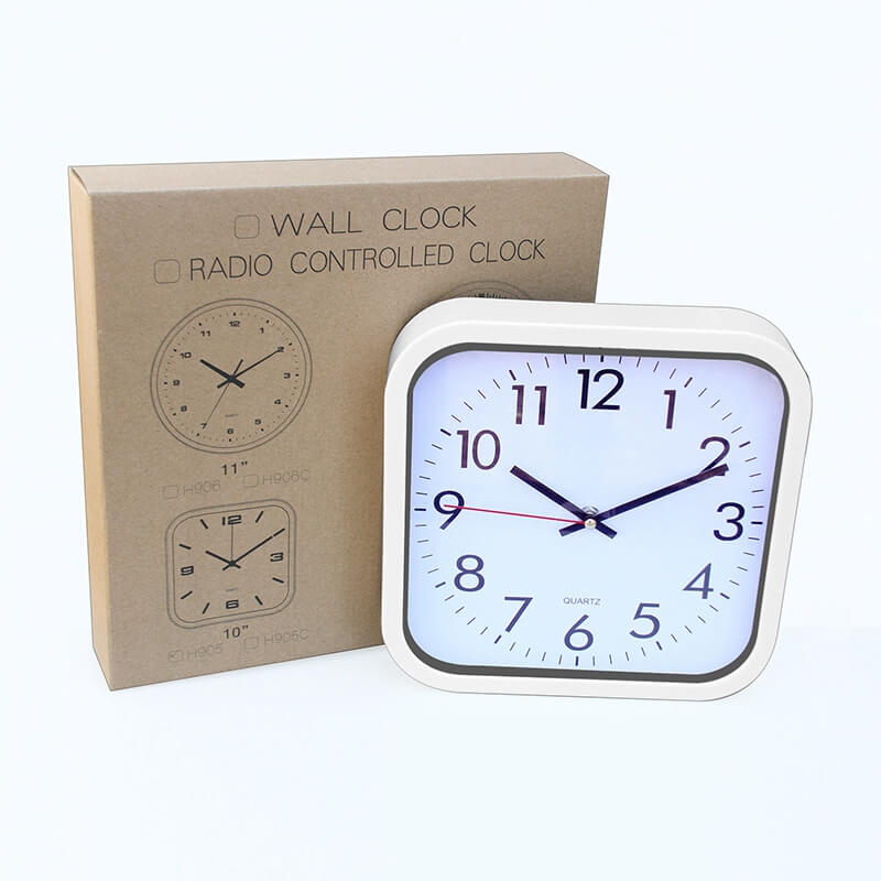 LIORQUE 10-Inch Wall Clock for Bedroom, Living Room & Lobby - LIORQUE