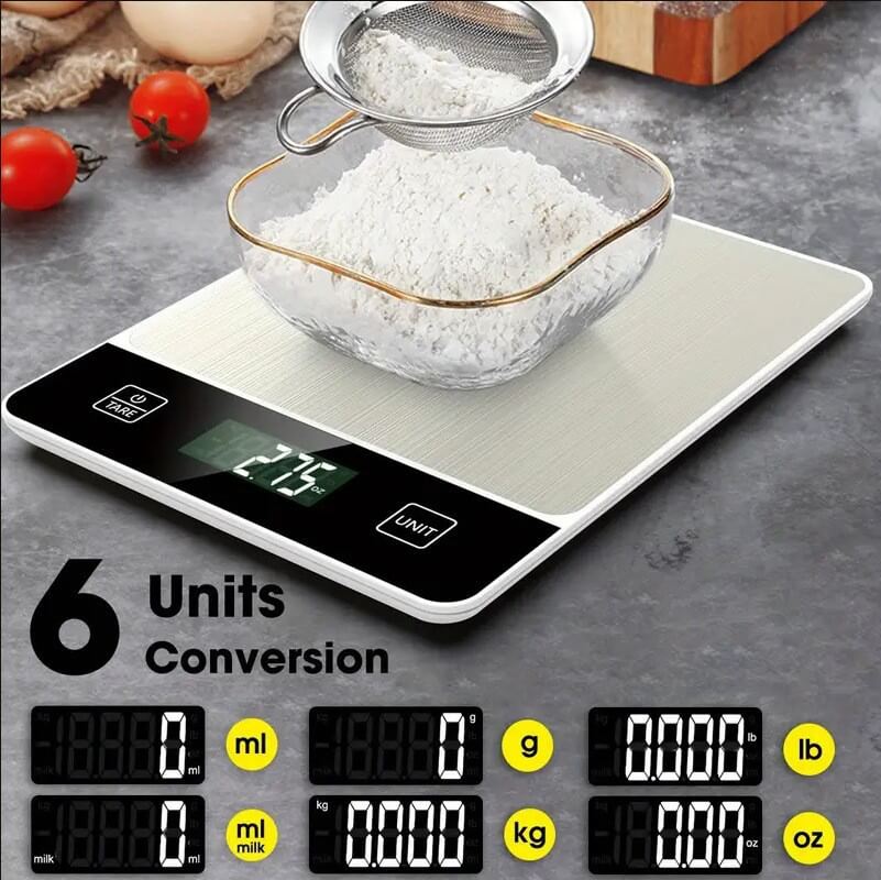 LIORQUE 10kg Kitchen & Baking Food Scale - LIORQUE