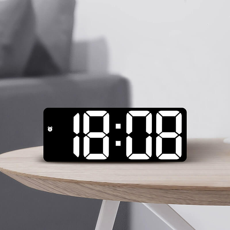 Minimalist Large Screen Clock Alarm - LIORQUE