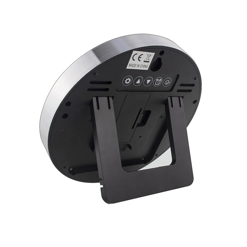 LIORQUE Round High-Definition Digital Display Multifunctional Wall-Mounted Electronic Clock - LIORQUE