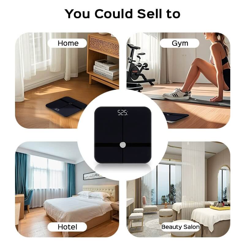 LIORQUE Smart Body Fat Scale — Digital Home Weight Scale - LIORQUE