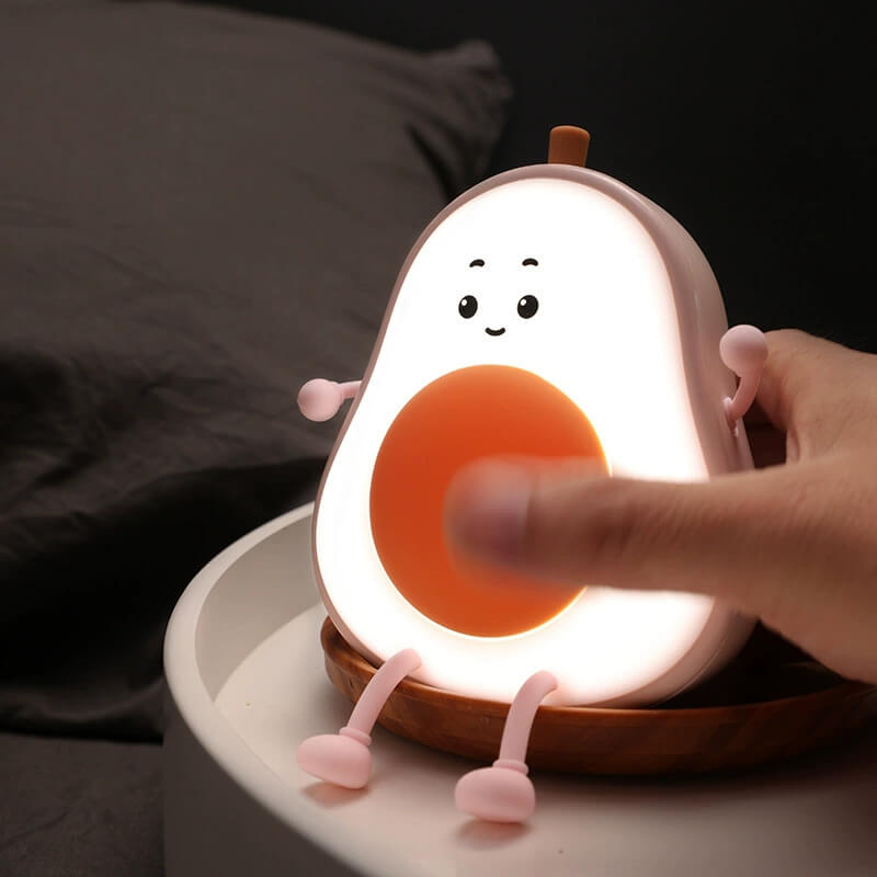 LIORQUE Avocado Night Light — Cute LED Decorative Lamp - LIORQUE