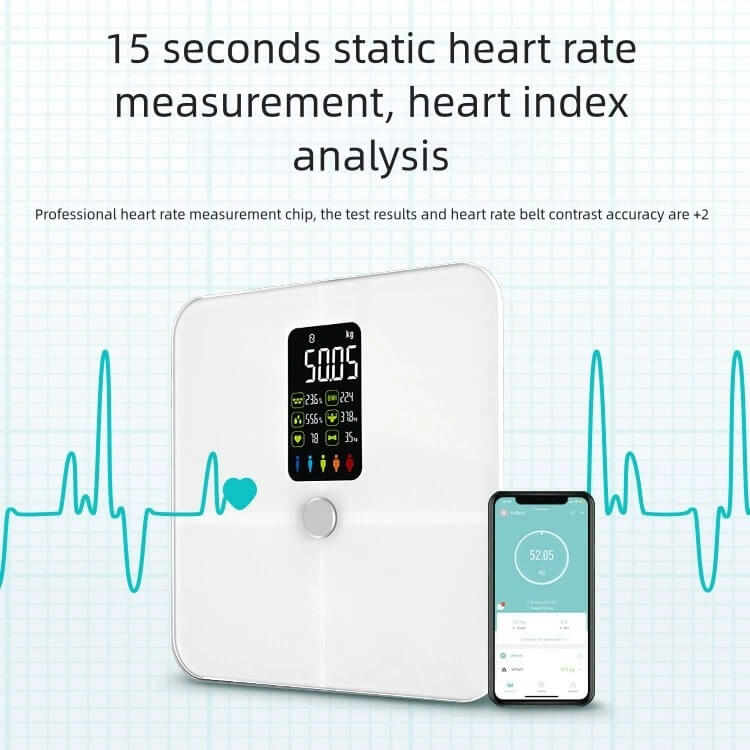 LIORQUE Professional Smart Body Fat Scale for Home Use — Digital Weight Scale - LIORQUE