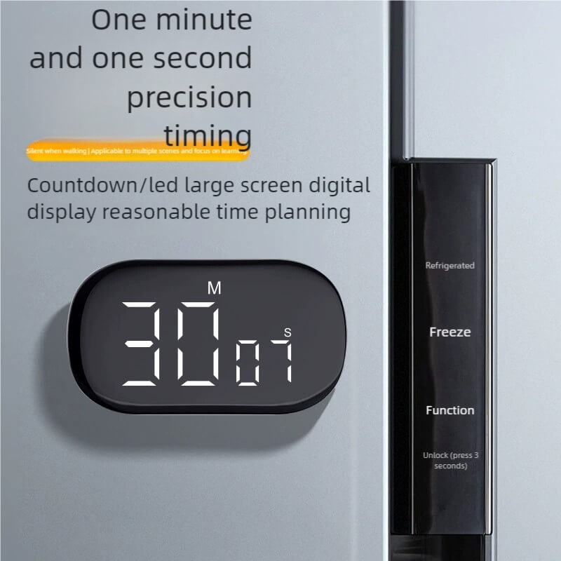 LIORQUE Large Screen Digital Timer — Student & Kitchen Cooking Countdown Timer - LIORQUE