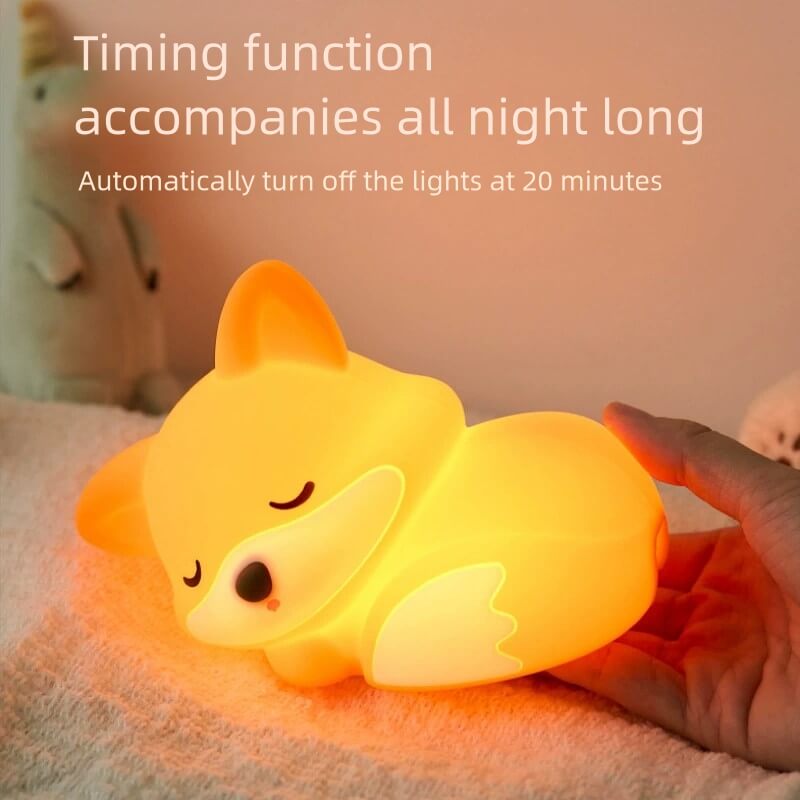 LIORQUE USB Rechargeable Little Fox Night Light - LIORQUE