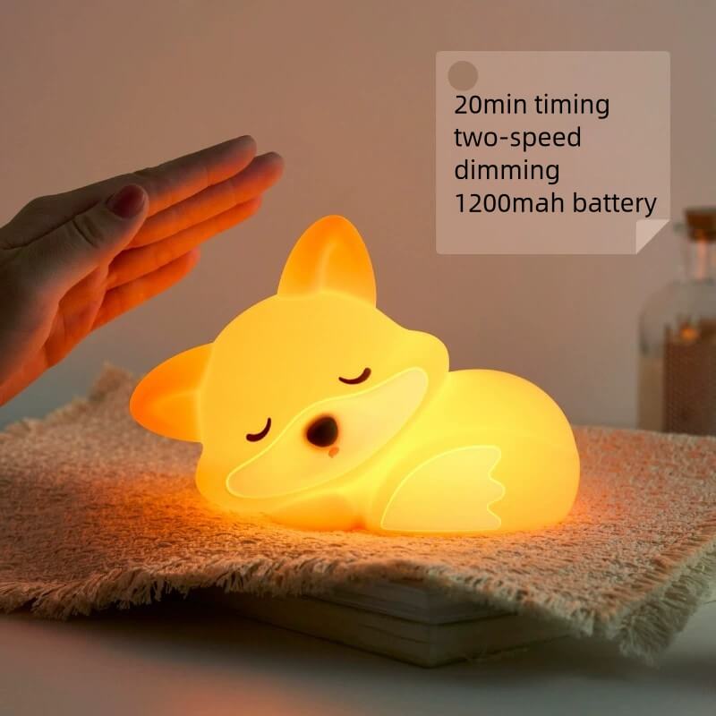 LIORQUE USB Rechargeable Little Fox Night Light - LIORQUE
