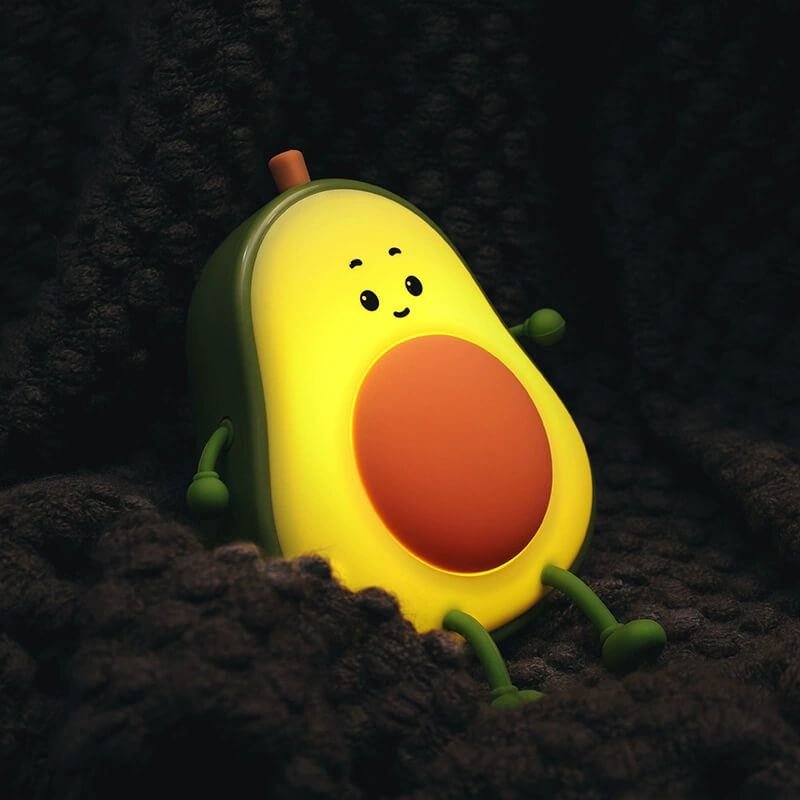LIORQUE Avocado Night Light — Cute LED Decorative Lamp - LIORQUE