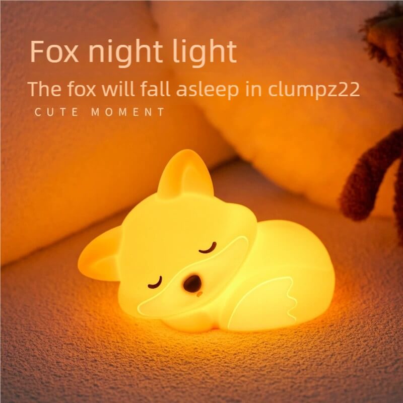 LIORQUE USB Rechargeable Little Fox Night Light - LIORQUE