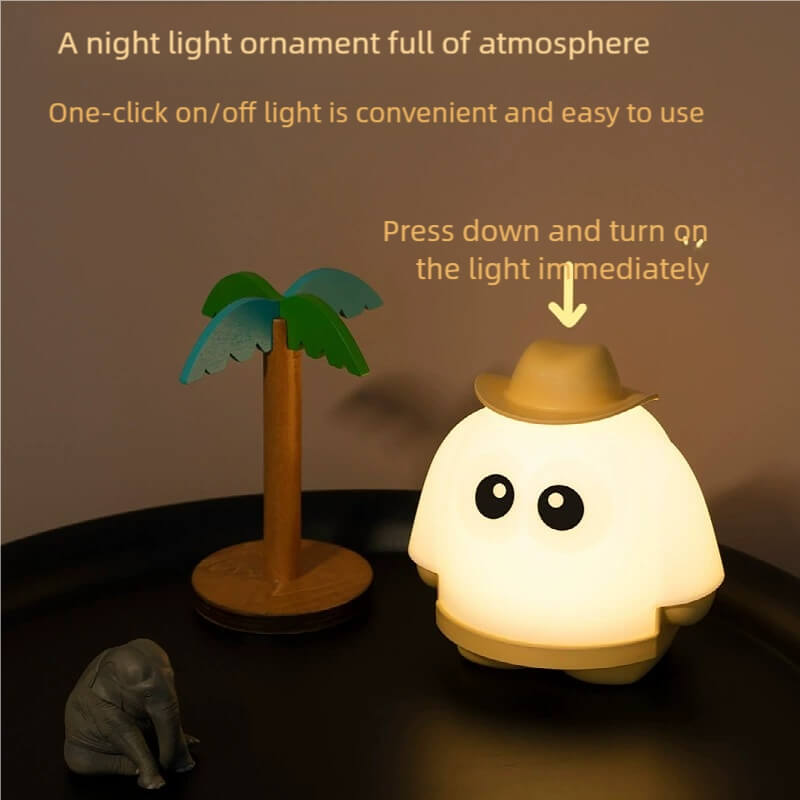 LIORQUE Little Ghost Night Light — Cute Decorative LED Lamp - LIORQUE