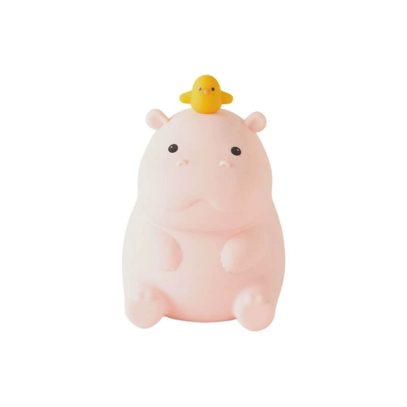 LIORQUE Hippo Night Light — Cute LED Bedside Lamp for Kids & Nursery - LIORQUE