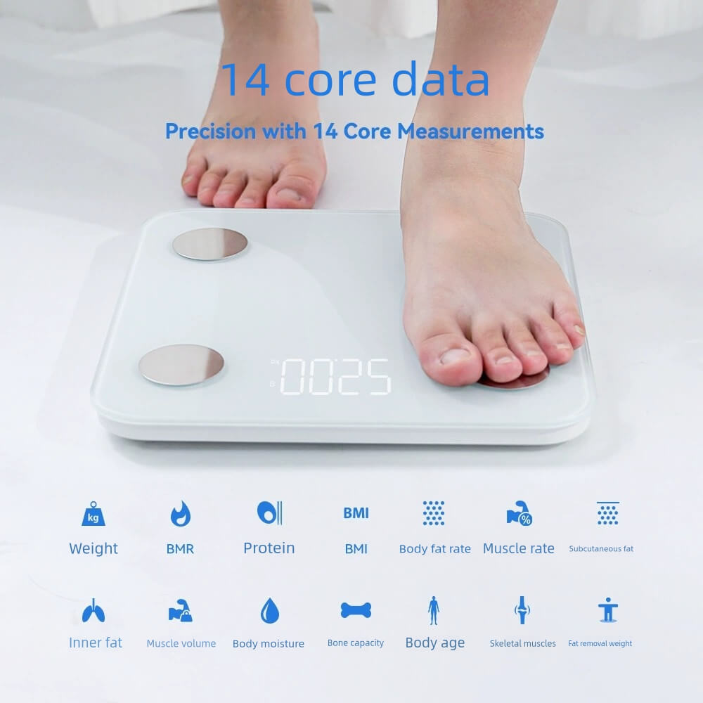 LIORQUE Smart Bluetooth Body Fat Scale — Digital Weight & Health Analyzer - LIORQUE