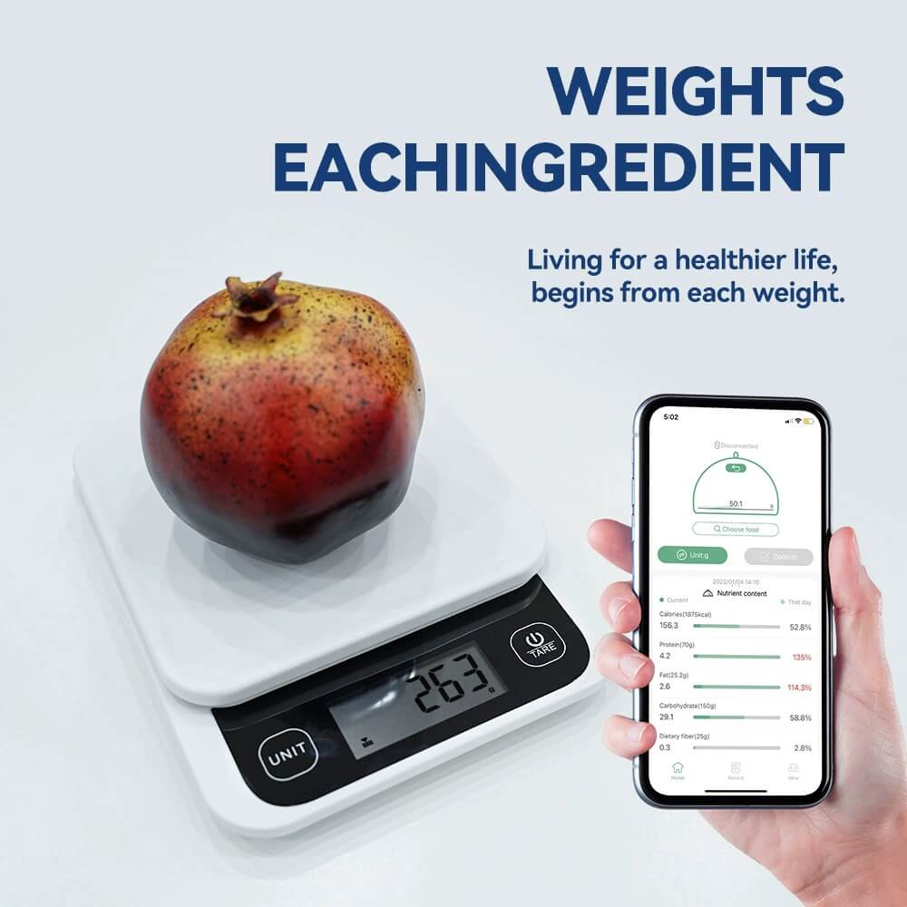 LIORQUE Portable High-Precision Kitchen Scale - LIORQUE