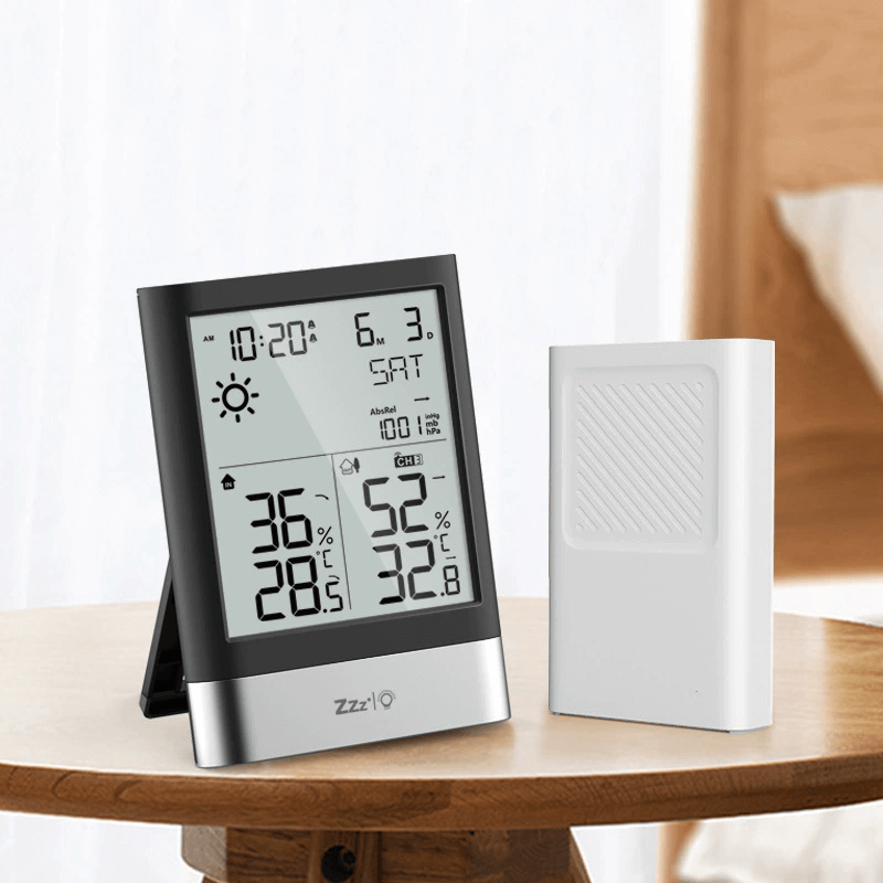 LIORQUE Weather Stations with Outdoor Sensor Wireless Weather Stations for Home - LIORQUE