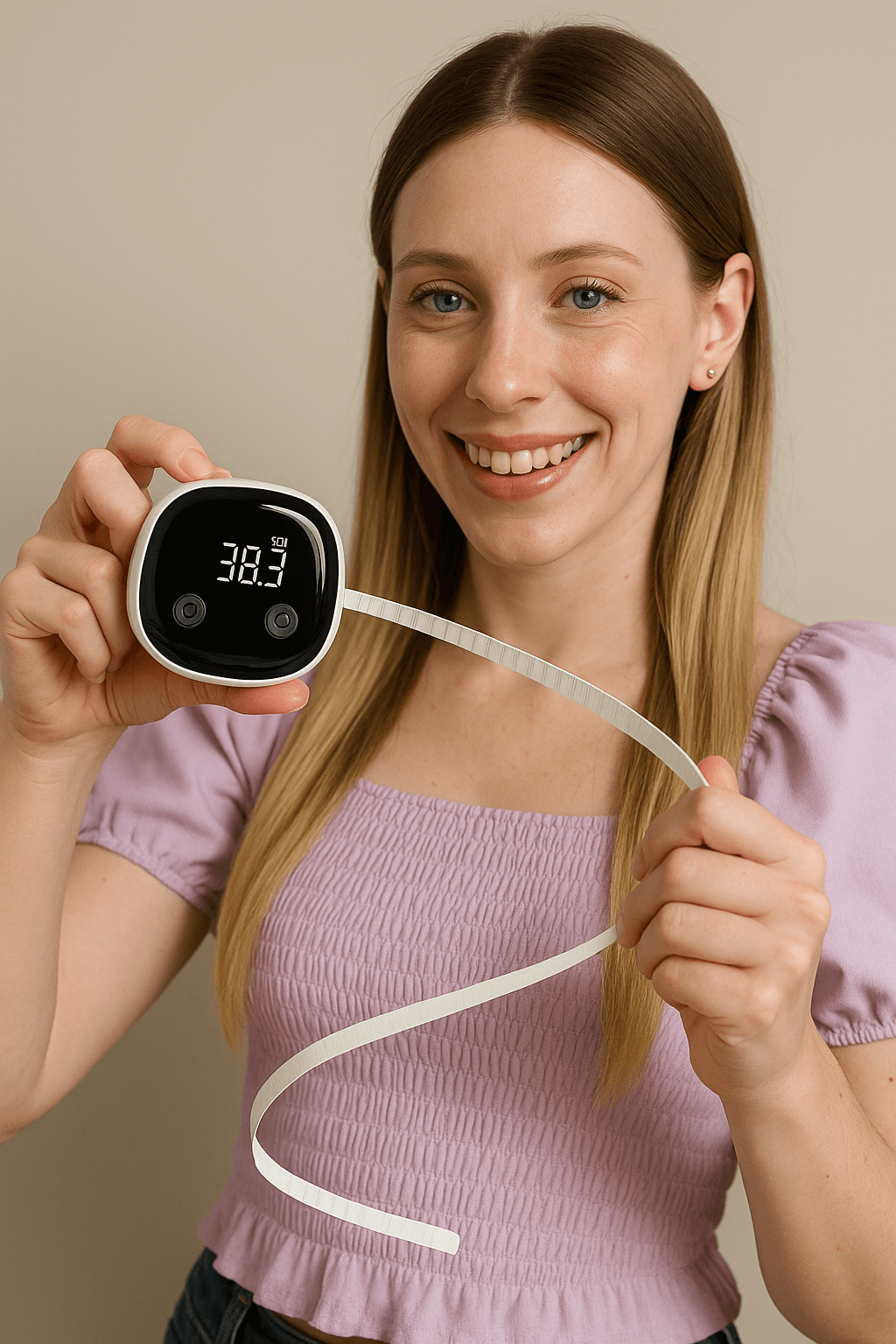 LIORQUE Smart Bluetooth Digital Measuring Tape — Automatic Waist Tape Measure - LIORQUE