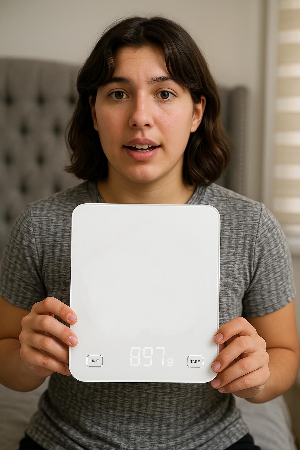 LIORQUE Glass Electronic Kitchen Scale — Precise Digital Food Scale - LIORQUE