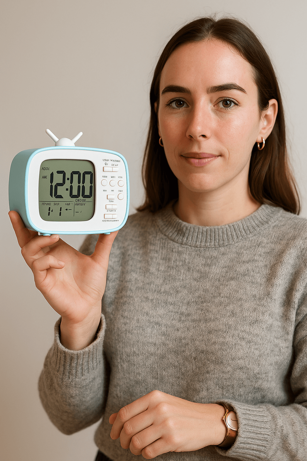 LIORQUE LCD Digital Alarm Clock - LIORQUE