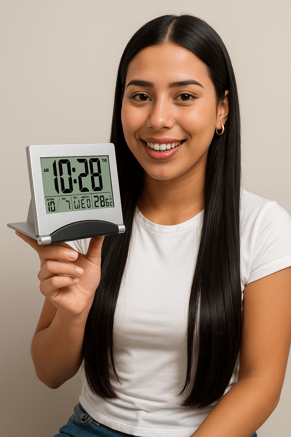 LIORQUE Ultra-Slim Travel Alarm Clock - LIORQUE