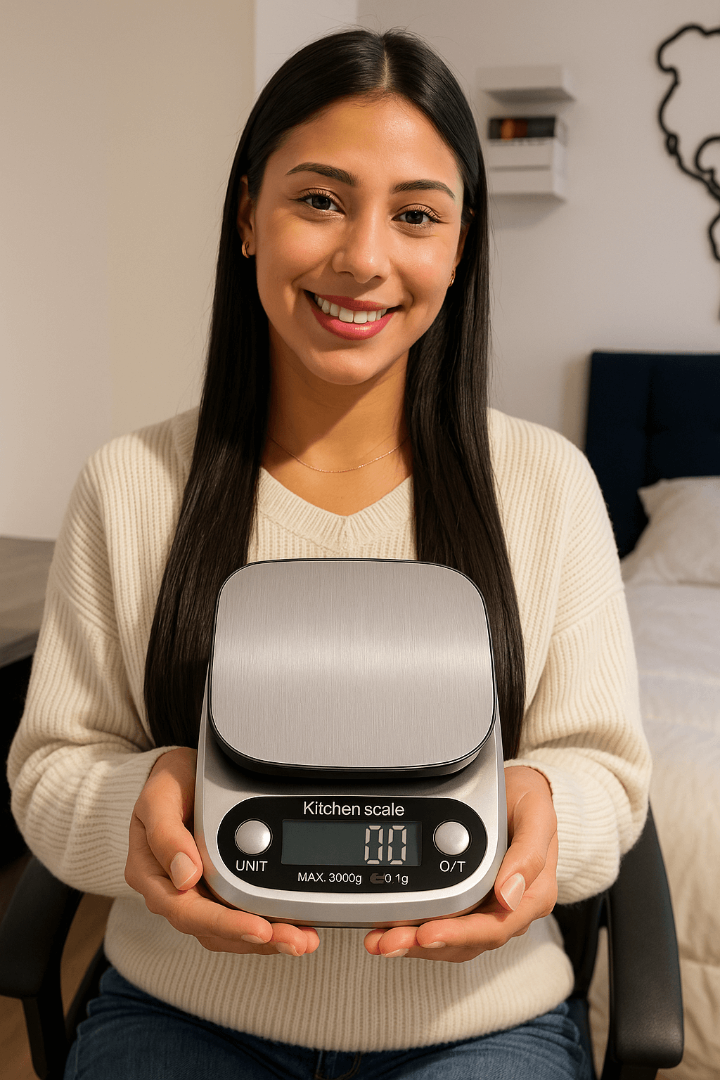 LIORQUE High Precision Digital Kitchen Scale — 10kg Baking & Cooking Scale - LIORQUE