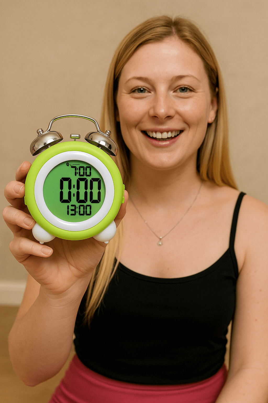 LIORQUE 3D LED Silent Night-Light Digital Alarm Clock - LIORQUE