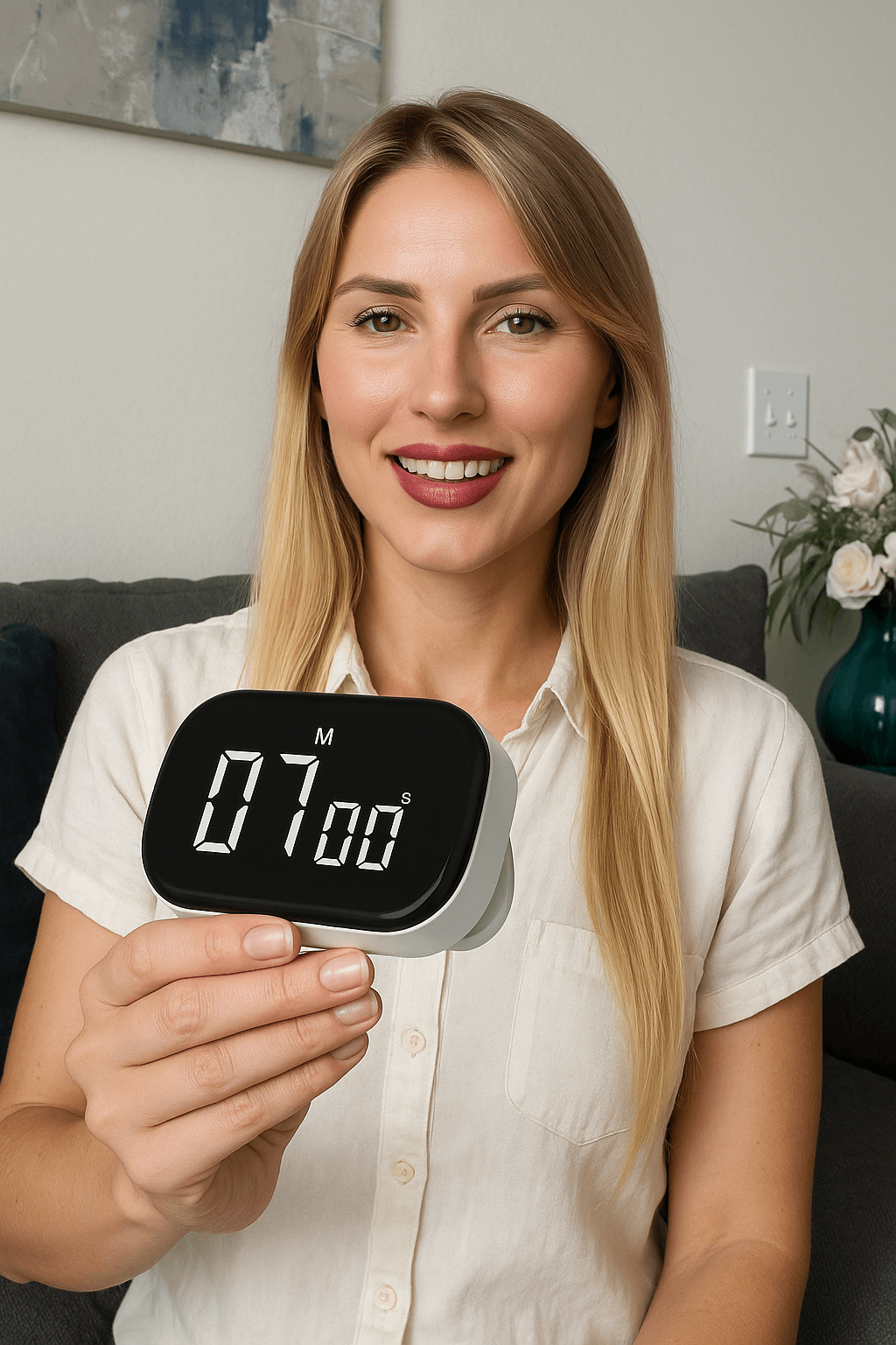 LIORQUE Large Screen Digital Timer — Student & Kitchen Cooking Countdown Timer - LIORQUE