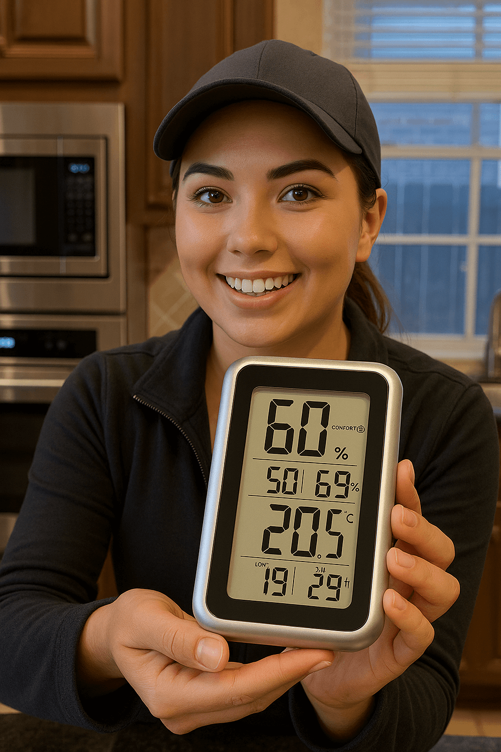 LIORQUE Storage Room Thermo-Hygrometer — Temperature & Humidity Monitor - LIORQUE