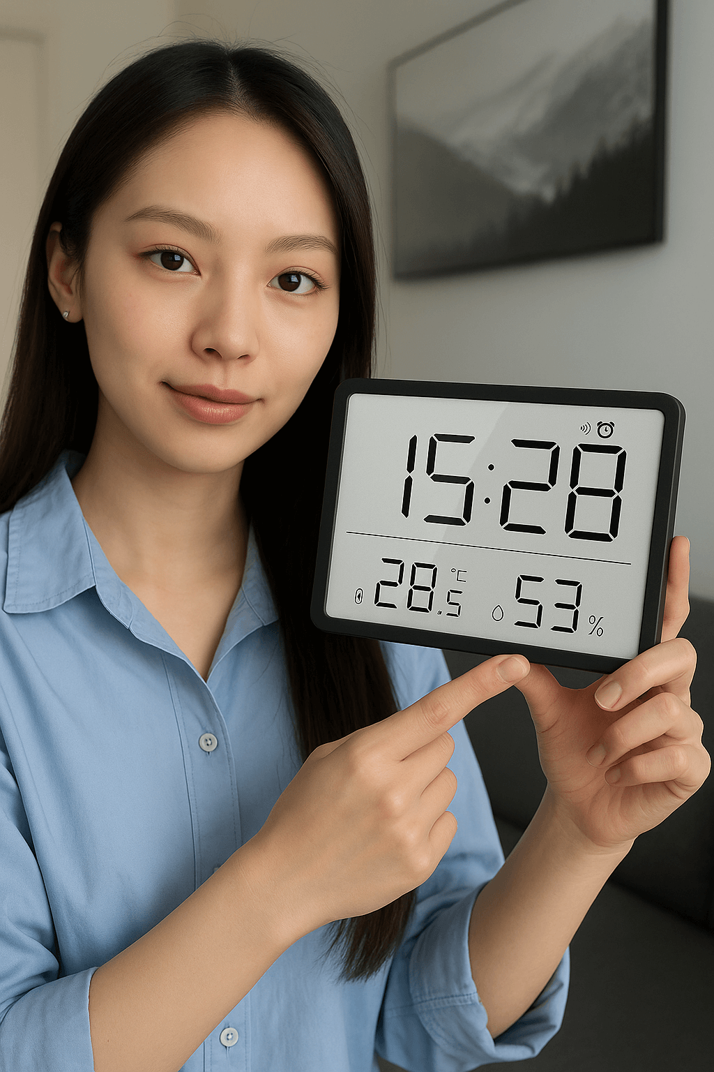 LIORQUE Slim Electronic Clock - LIORQUE