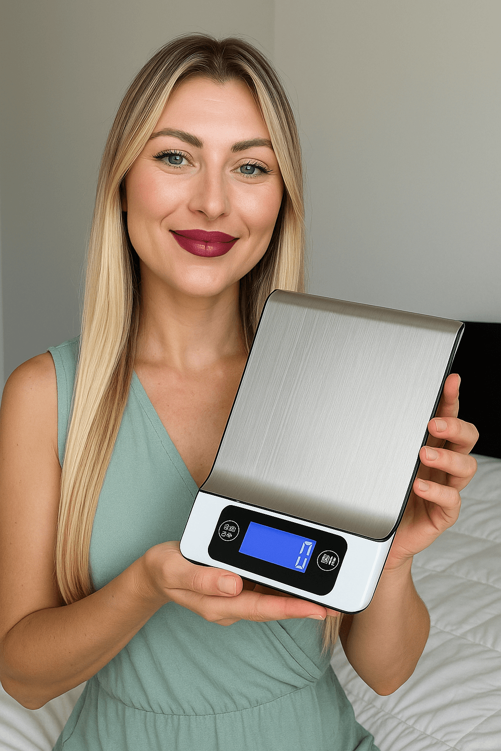 LIORQUE Stainless Steel Kitchen Scale 15kg - LIORQUE