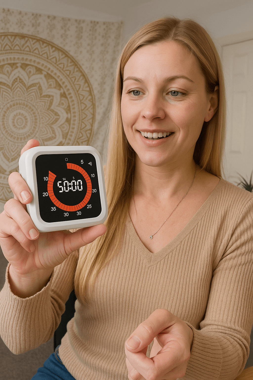 LIORQUE Visual Countdown Timer — Time Management Tool for Kids, Teachers, and Work - LIORQUE