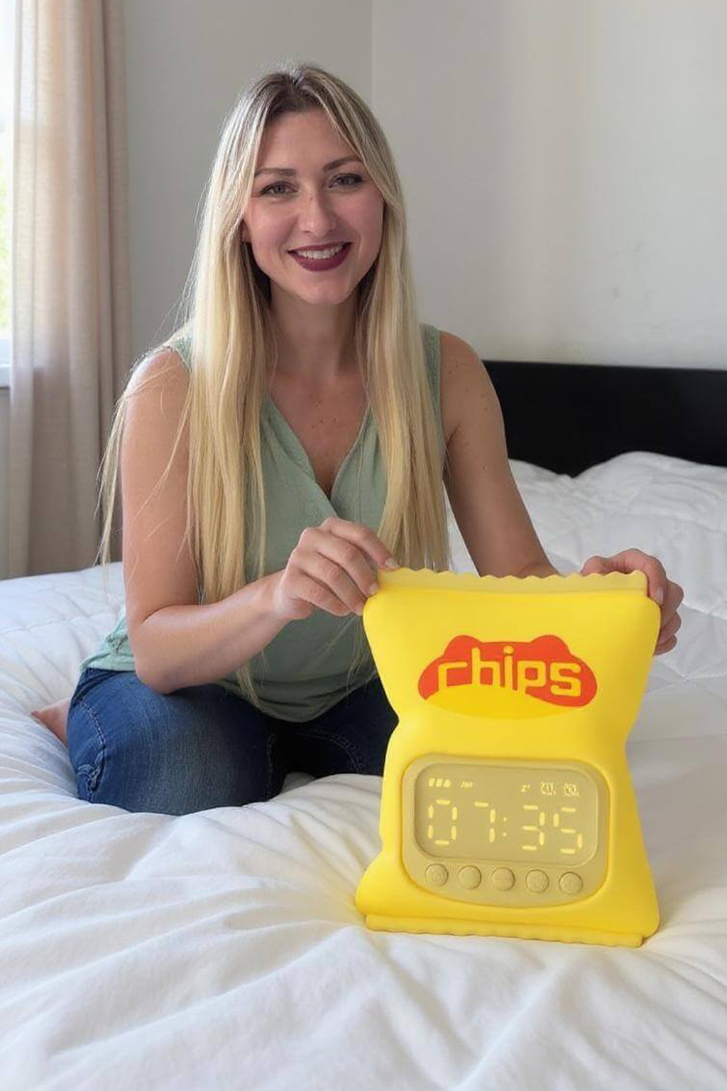 LIORQUE Silicone Alarm Clock with Night Light - LIORQUE