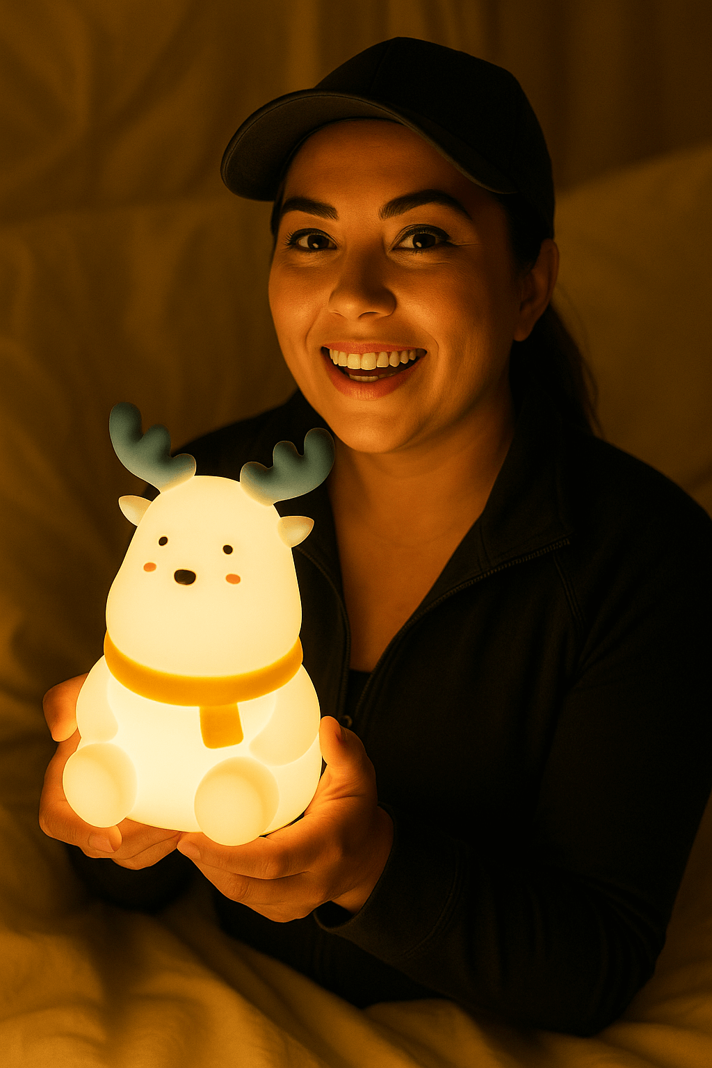 LIORQUE Christmas Reindeer Night Light — Festive Gift for Home Decoration - LIORQUE